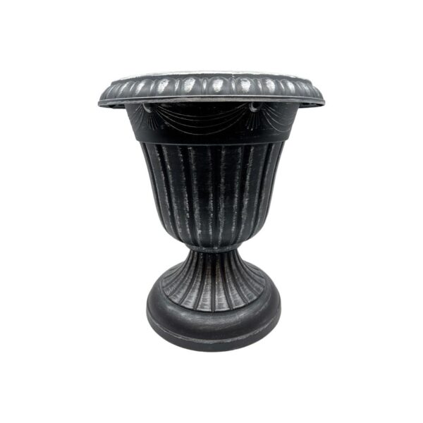 Brushed Silver Plastic Urn rental by ILLUME