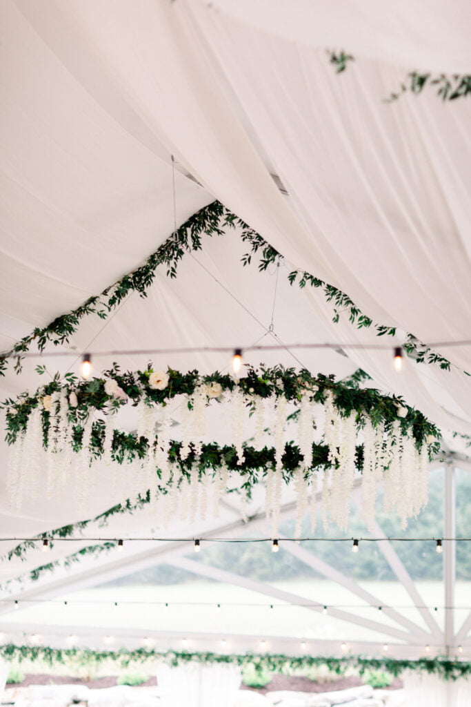 Hanging Floral Hoop - The Barn At Maple Falls