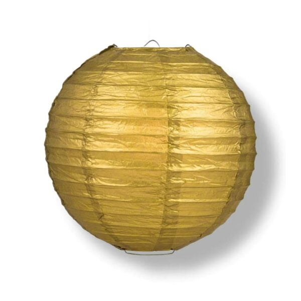 Gold Paper Lantern rental by ILLUME